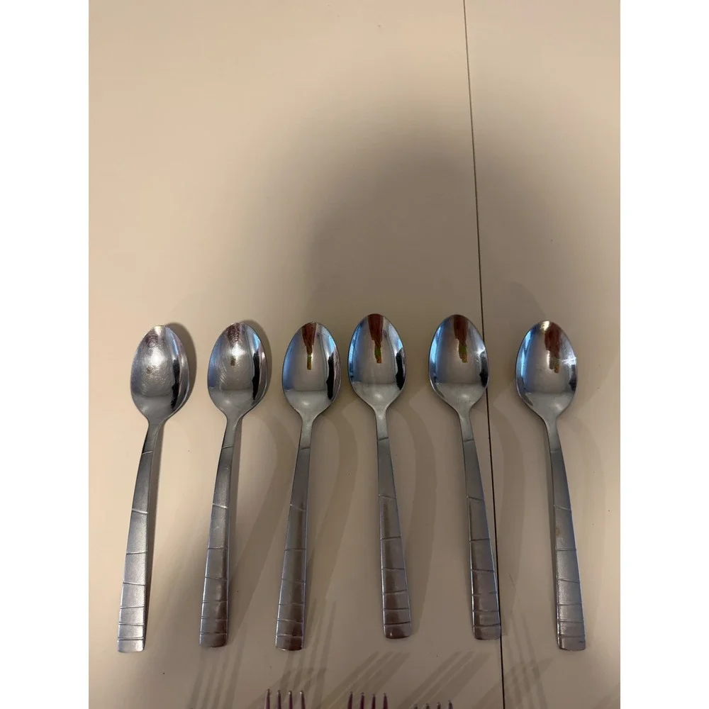 Cambridge Samba Stainless Steel Flatware Set 27pc Brushed Satin Silverware